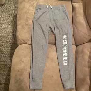 Gray Abercrombie Kids Sweatpants
